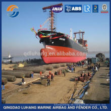 Indonesien Shipyard Marine Ship Start und Landung Airbags